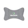 Car Headrest Memory Foam Neck Pillow Auto Accessories For Skoda Octavia A5 A6 Mk3 Fabia Kamiq Kodiaq Karoq Yeti Rapid Vrs Superb ulsh63