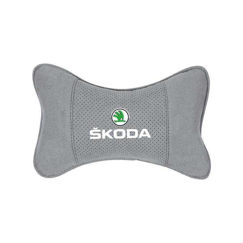 Car Headrest Memory Foam Neck Pillow Auto Accessories For Skoda Octavia A5 A6 Mk3 Fabia Kamiq Kodiaq Karoq Yeti Rapid Vrs Superb ulsh63