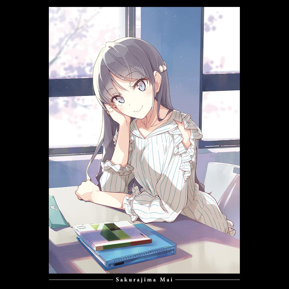 Rascal Does Not Dream of Santa Claus T-shirt Mai Sakurajima XL Size