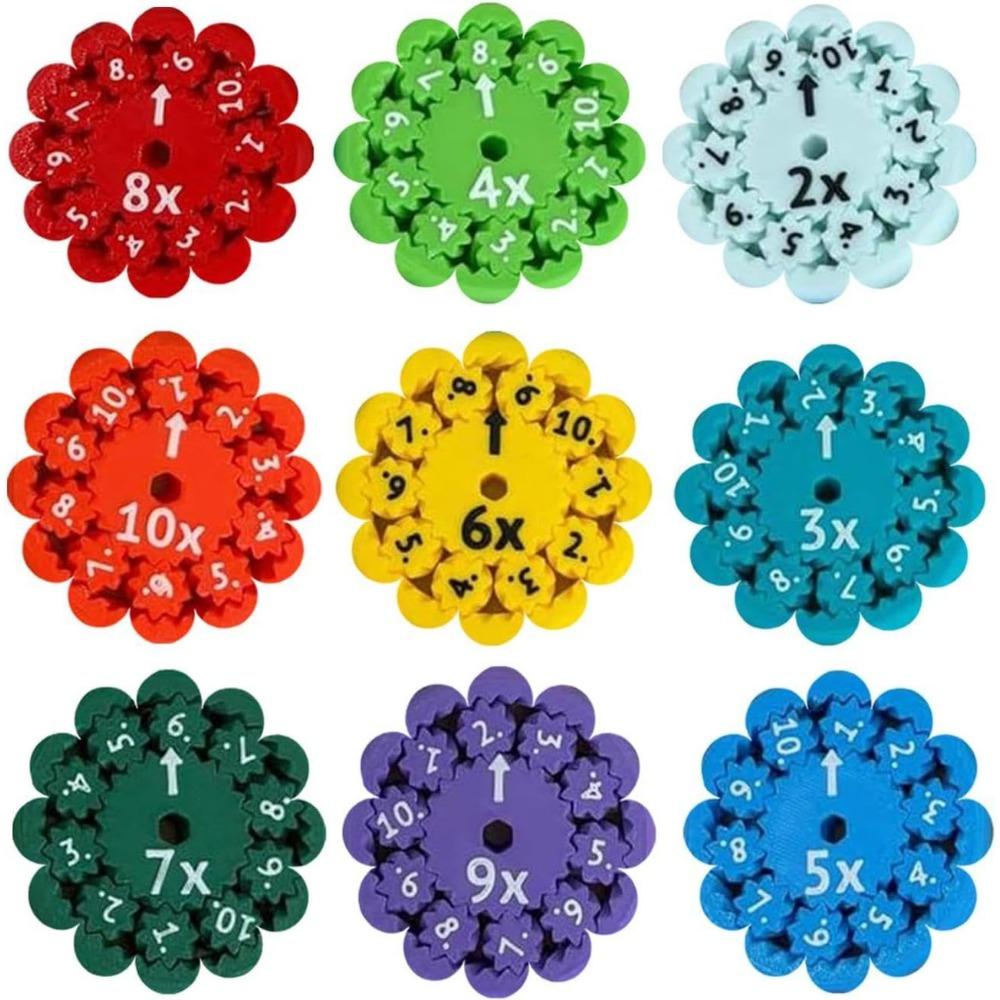 Nové výukové otočné hračky Creative Math Fidget Spinners pro výuku aritmetiky