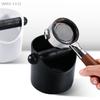Anti-Slip Coffee Knock Box Espresso Grounds Waste Bin With Removable Knock Bar Anti-Slip Coffee Grounds Dump Bin