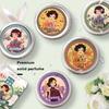 Solid Perfume Chinese Style Body Aroma Balm Long-lasting Jasmine Freesia Osmanthus Natural Flower Fragrance Portable Solid Balm Body Deodorant