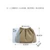 Niche design retro chain pleated cloud bag premium feeling oil wax leather underarm bag simple messenger bag women