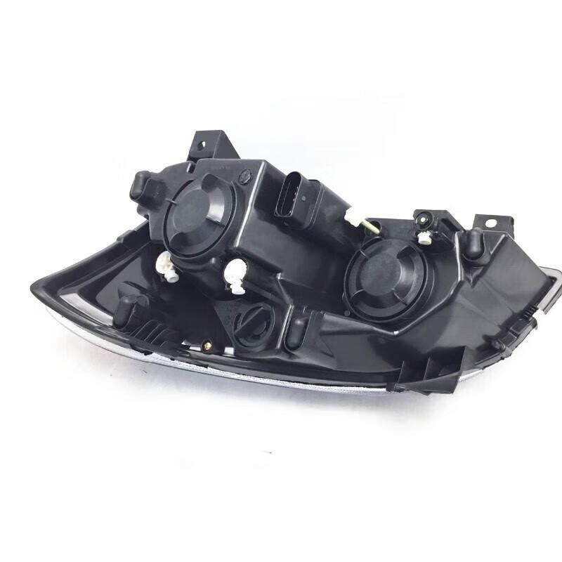 Chery A5 Front Headlight Assembly with Manual/Electric Adjustment - White/Yellow Edge