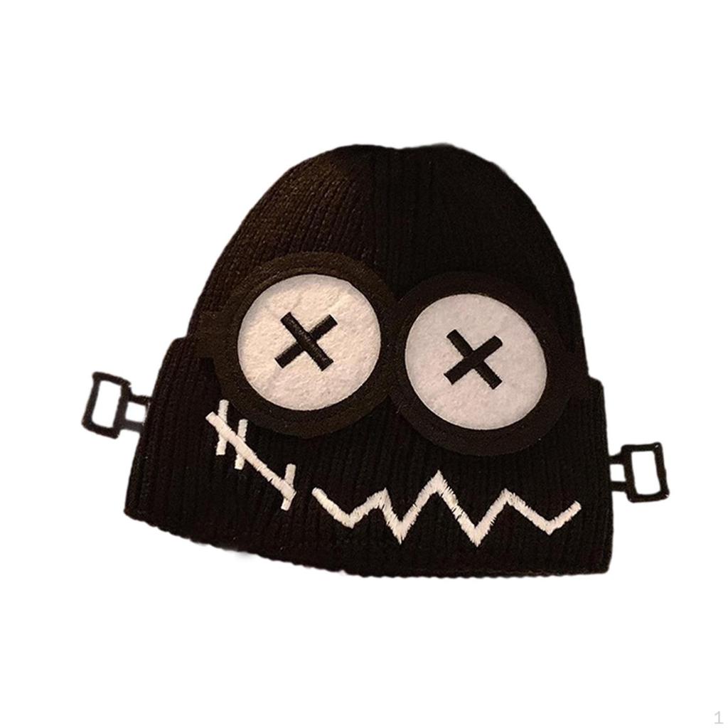 Knitted Winter Funny Fashionable Decorative Headwear Slouchy Knit Hat