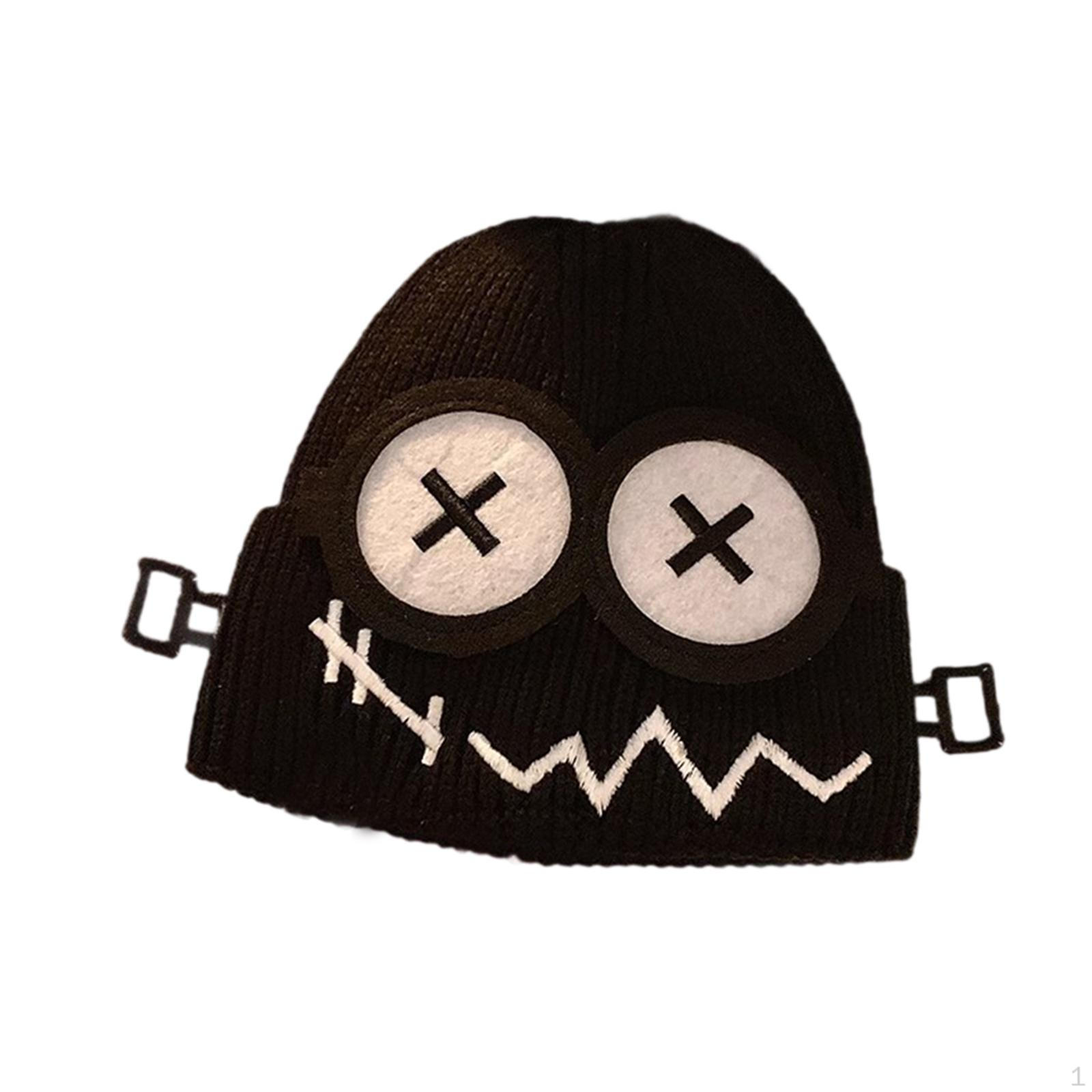 

Knitted Winter Funny Fashionable Decorative Headwear Slouchy Knit Hat