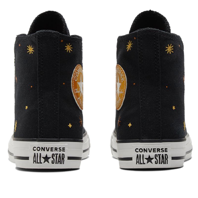 Converse Chuck Taylor All Star Canvas Shoes 'Black Yellow' Women's