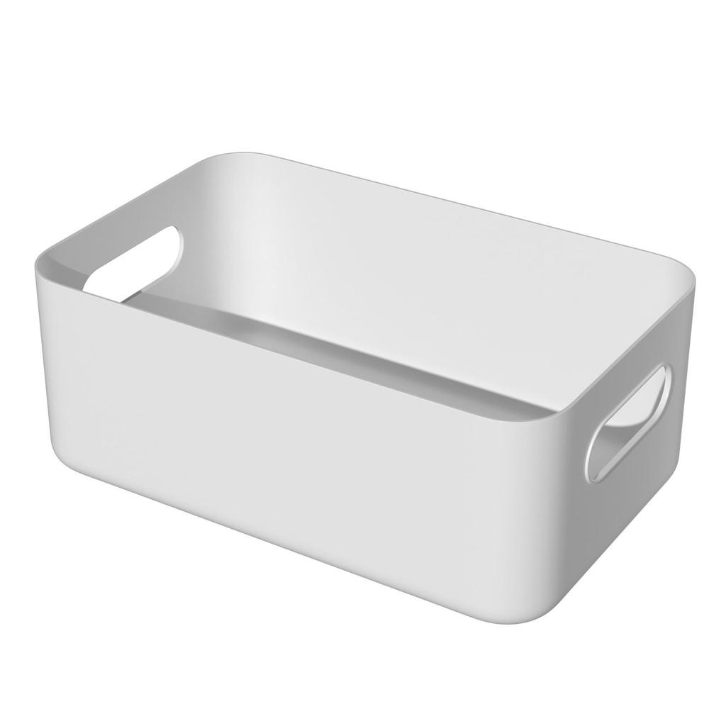 Plastic Storage Box with Lid - Ideal for Clothes, Snacks, and Sundries