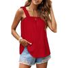 GMXIA Spring and Summer Pit Elastic Solid Color Halter Vest Top for Women's Wear