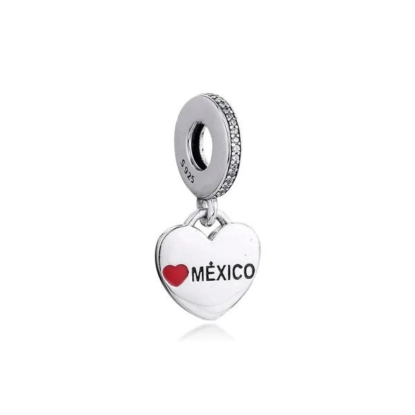 31 Countries Flag Heart Charms Usa/Es/Uk/Fr/Ca/It Flag Pendant For Diy Bracelets Necklace Making For Women Jewelry Accessory