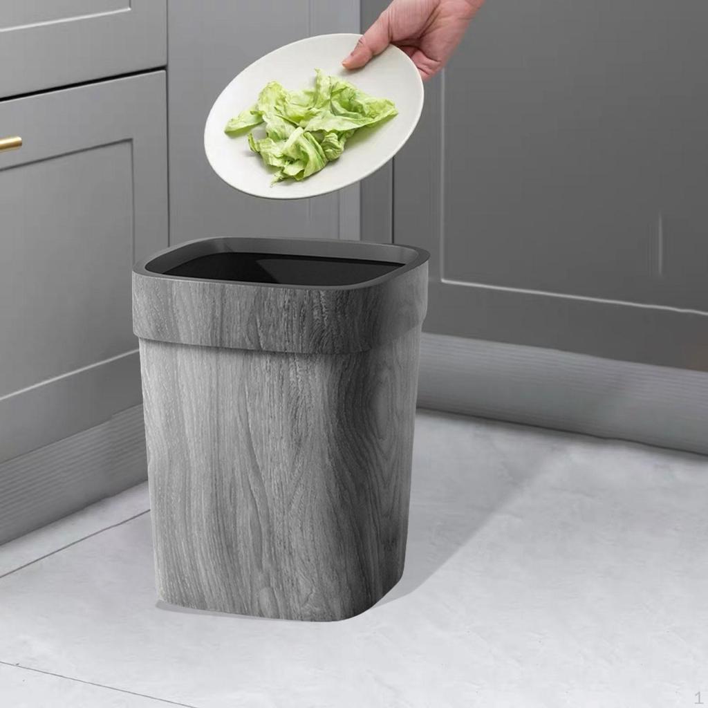 Portable Waste Container for Bathroom Living Room Near Desk Kitchen