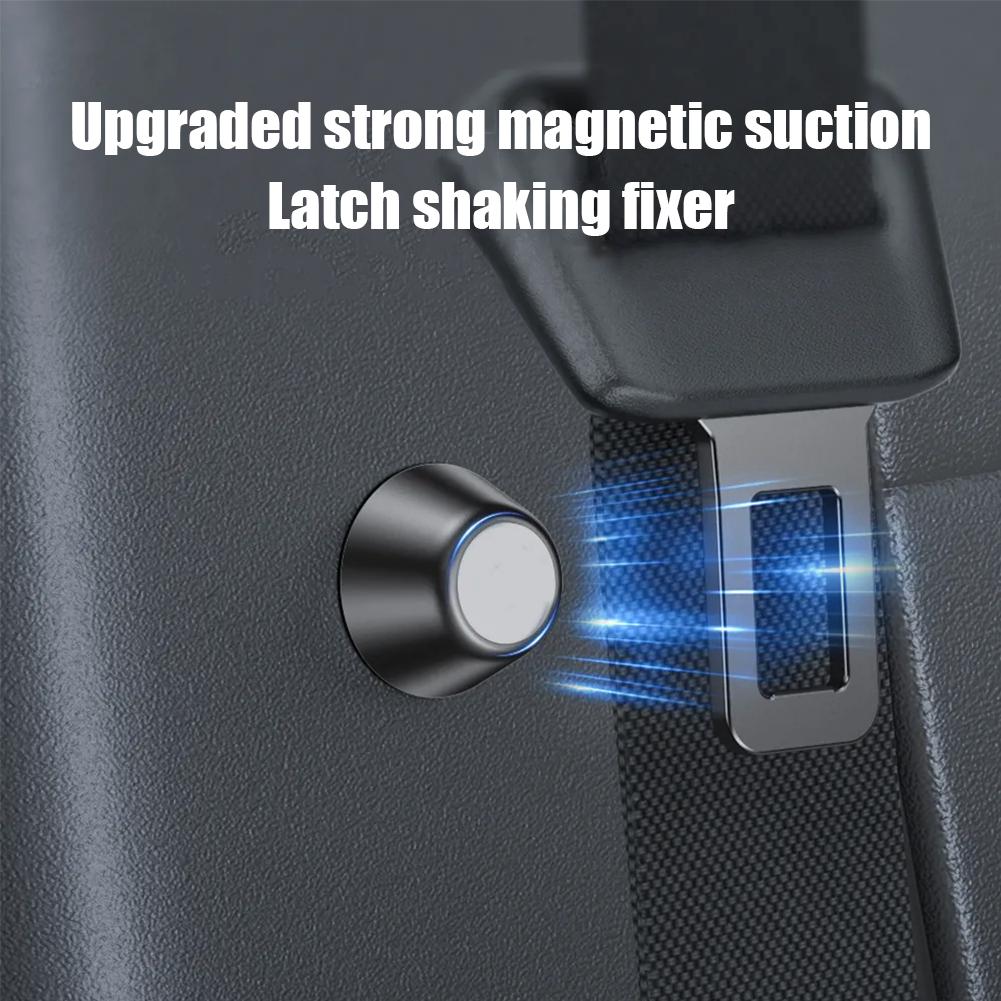 1/2/4pcs Magnetic Car Seat Belt Holder Fixing Clip 751 Alloy Seatbelt Limiter Stopper Car Interior Accessories for BMW/VW/Nissan