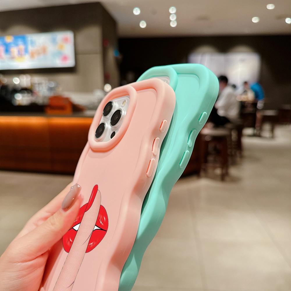 Ae87 Lips Kiss Digital Art Защитные чехлы для телефонов для Xiaomi Poco X5 X3 M5s Redmi — фото 6