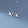 Real Color Adorable For Women Geometric Stud Earrings Sleek Minimalist Jewelry GirlsCute Stud