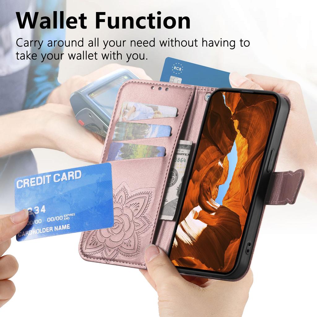Phone Case For Xiaomi Poco C85 4G (173mm) / Redmi 15C 4G (EU) (173mm) / 15C 5G (EU) (173mm) with Strap Butterfly Pattern PU Leather Wallet Phone Cover