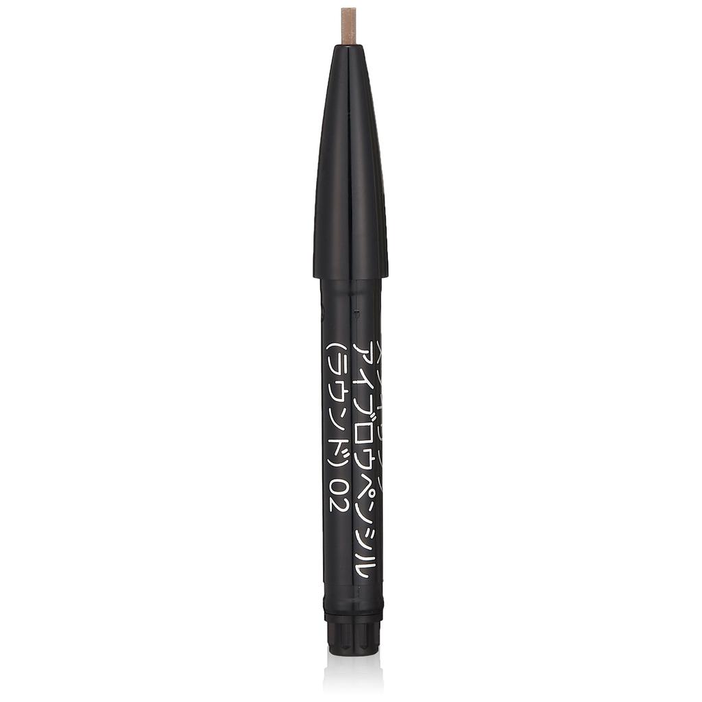 LUNASOL Styling Eyebrow Pencil (Flat / Round) - All 2 Types Colors - Dedicated Holder