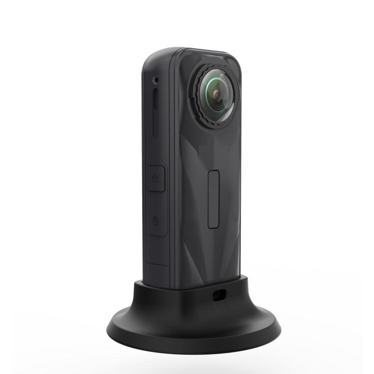 For Insta360 X5 PULUZ Silicone Dock Desktop Adhesive Base Bracket (Black)