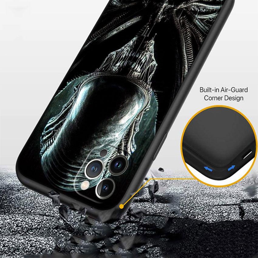 BF6 Aliens vs Predator Xenomorph Soft Shell Phone Case for OPPO A3 Pro A72 A74 A76 A77 A77S A78 A79 A94 A95 A18 A40M A58