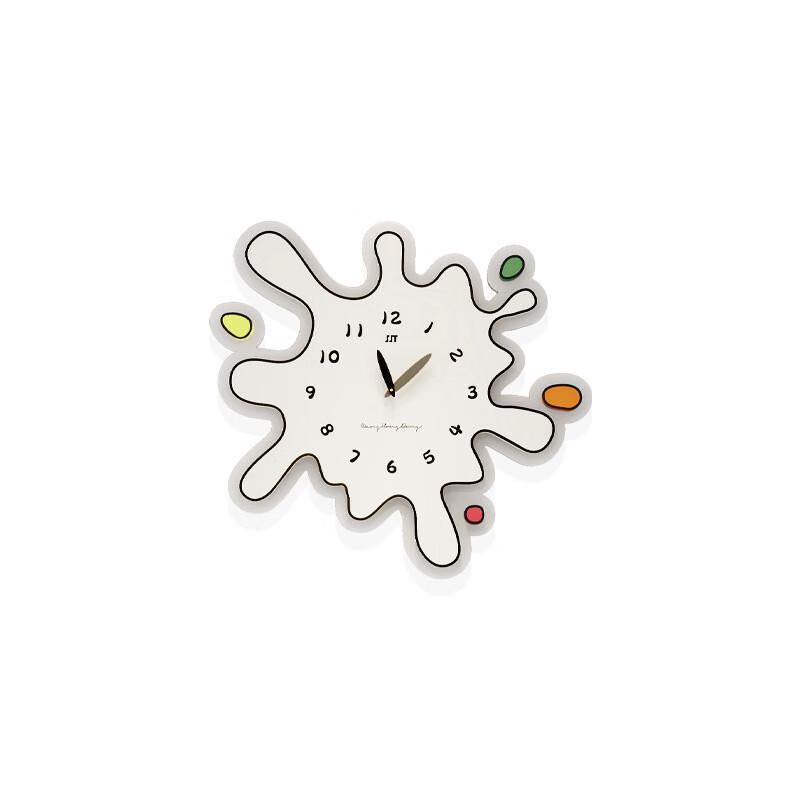 Jiujiuda Punch-Free Decorative Wall Clock 32x30cm