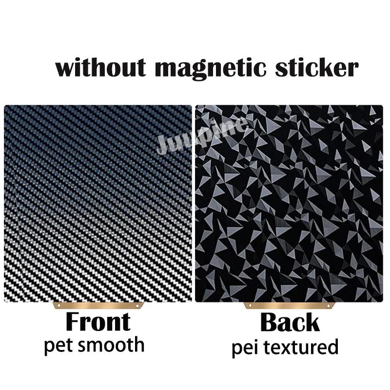 Für Ender 3 Elegoo Neptune 4 Pro Pet Peo Pey Bauplatte Pei Glatte Platte 235x235 Ohne Magnetische Basis 3D-Drucker Heizbett