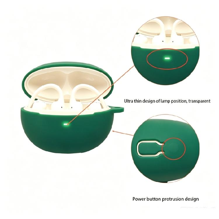 Silicone Earphone Protector Case Shock Absorption Dust Prevention for MC2 Wireless Earphone
