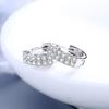 classic simple temperament gold Color Stainless Steel Twist Round Hoop Earring for Women Charm korea Earring Jewelry Accessories