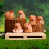 3D Simulation Mini Capybara Cute Simulation Capybara Model Capybara Figurine  Children Birthday