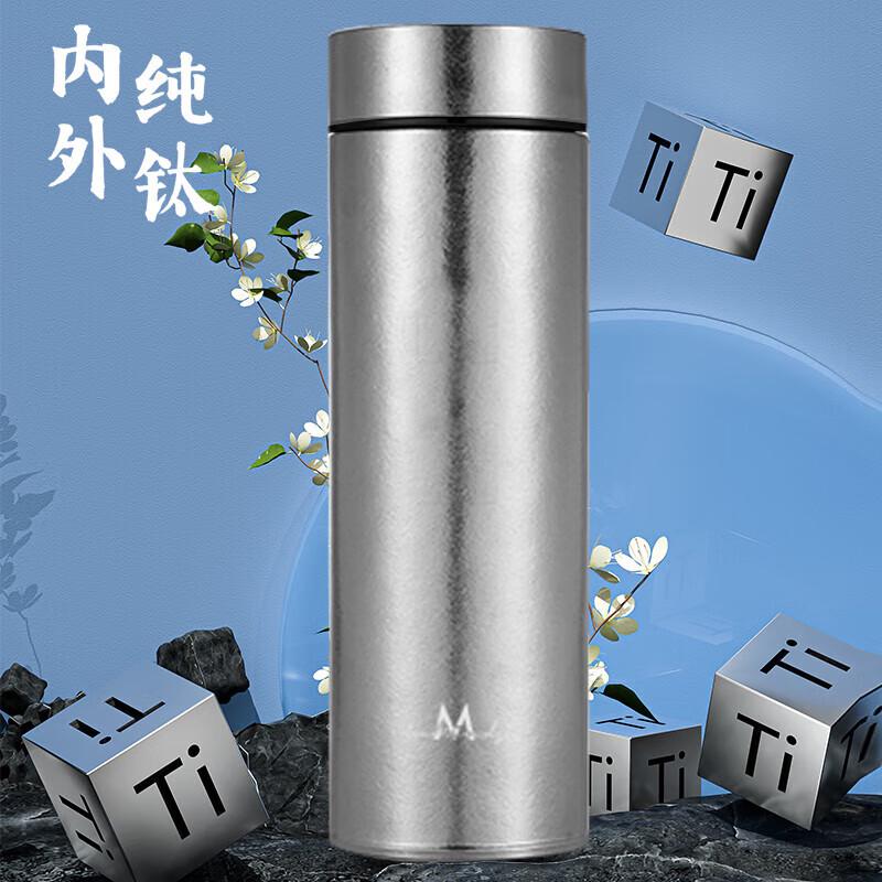 

INMINDS 500ml Pure Titanium Thermal Water Bottle