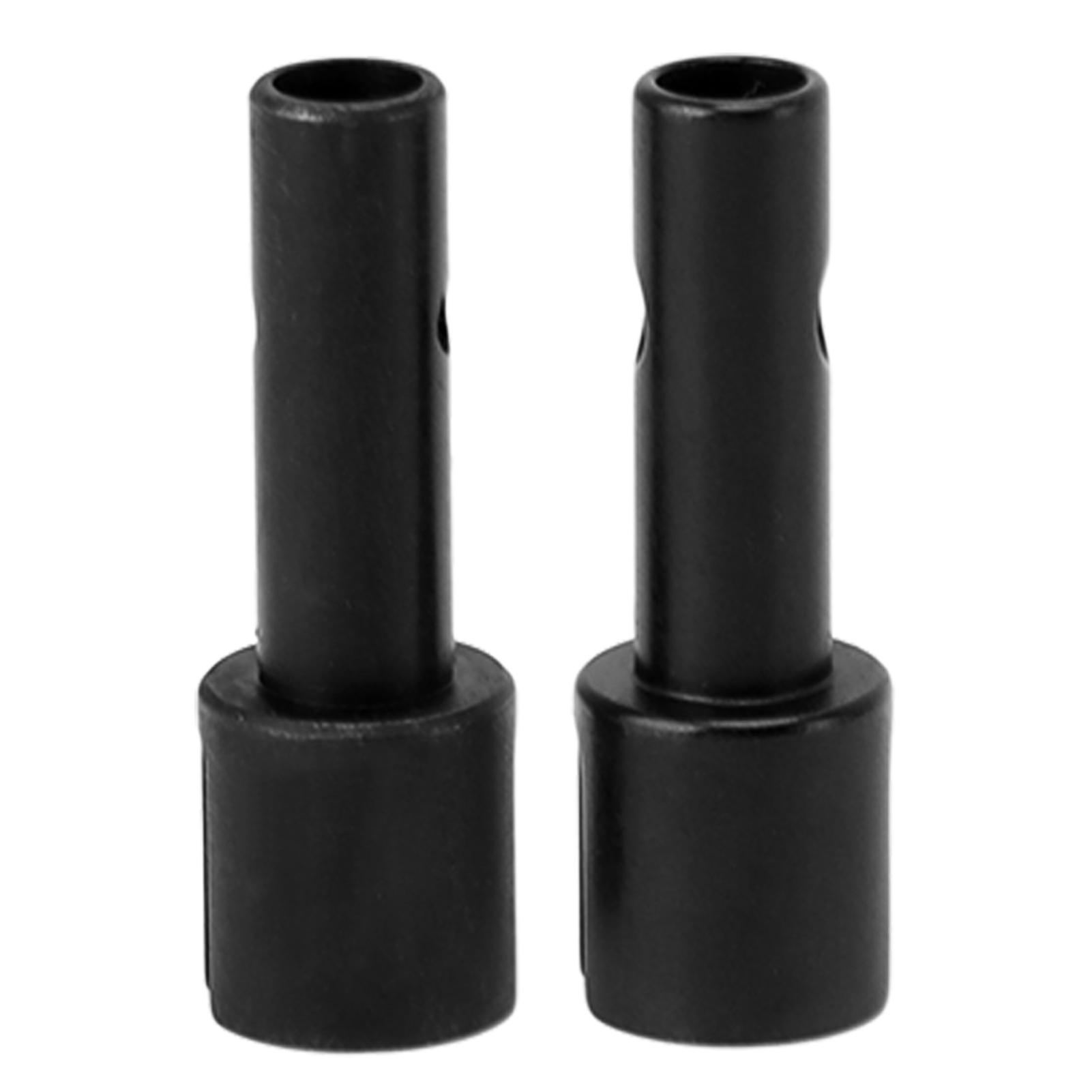 

2PCS RC Car Wheel Stub Axles Steel Sturdy Wheel Axles for ZD Racing 1 8 RC Vehicle Black