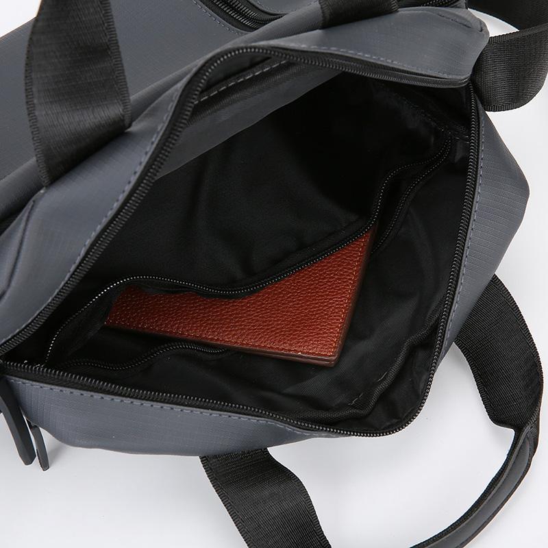 Herren Professionelle Business Aktentasche - Wasserdichte Büro Umhängetasche mit Reißverschlussfach