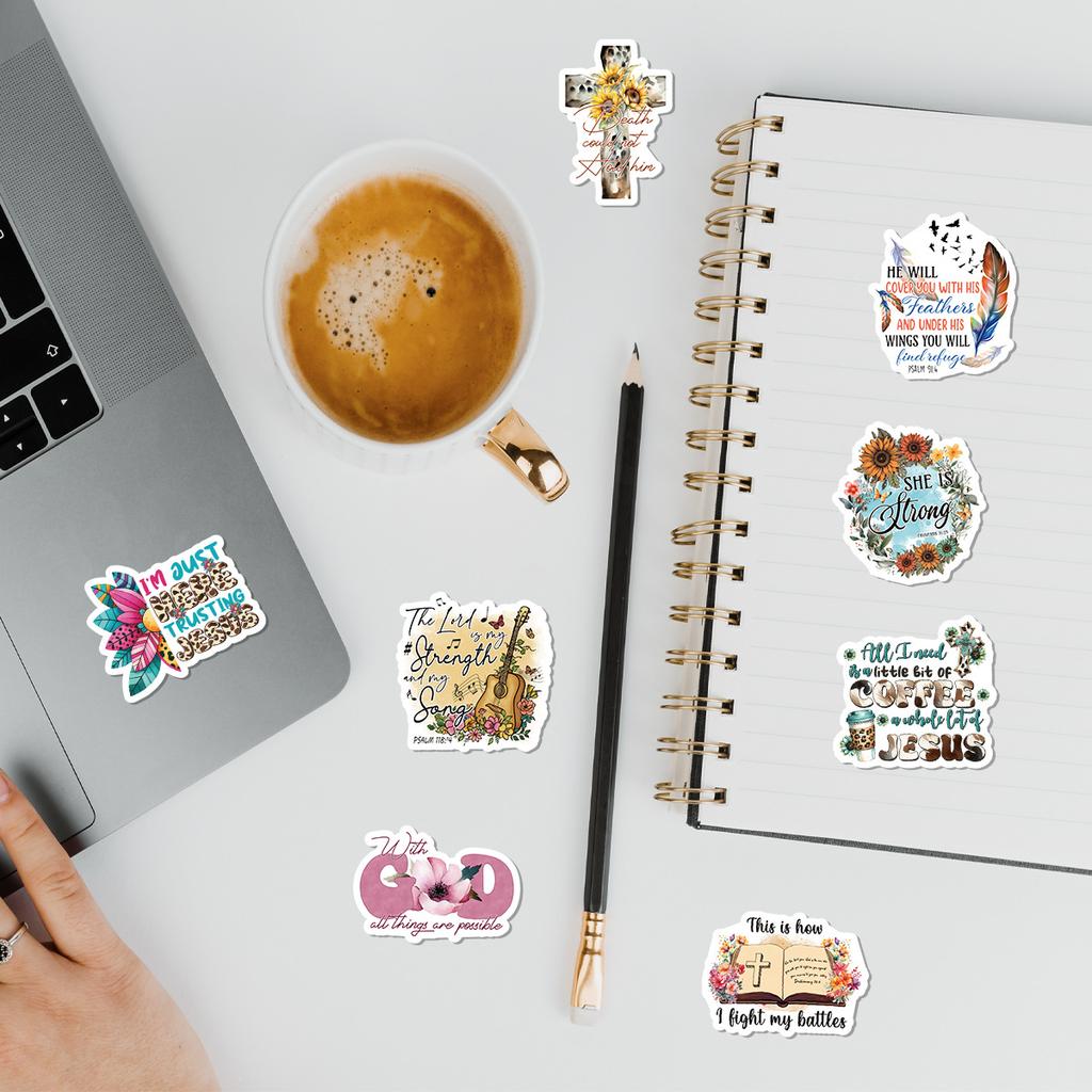 50 Cartoon Graffiti Stickers Water Cup Mobile Phone Computer Waterproof Decorative Stickers Creative Cartoon Stickers