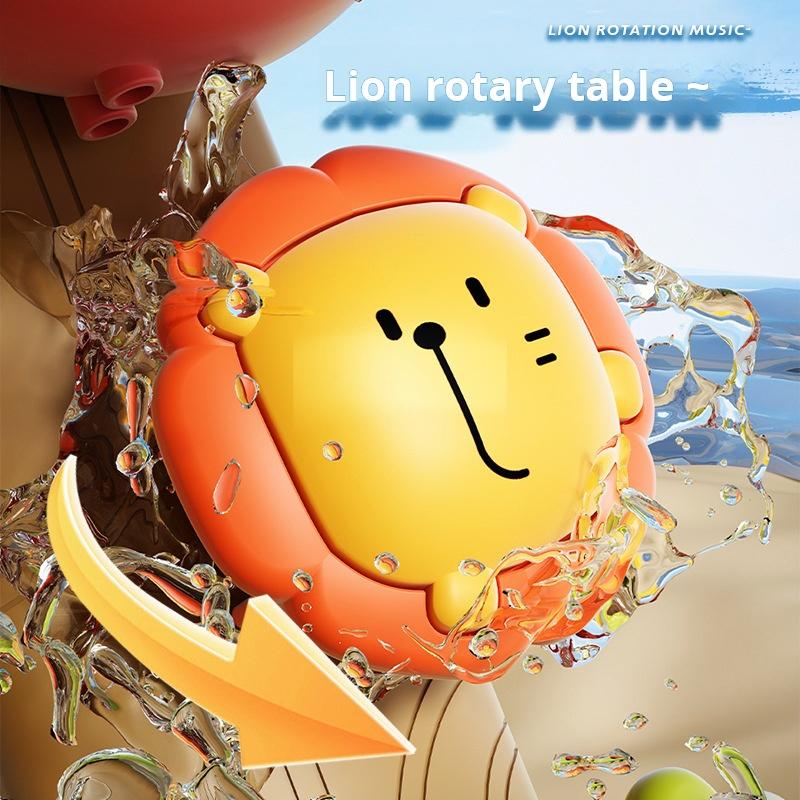 Kids Bath Toys Cute Duck Spinning Shower Spray Set with Non-Slip Suction Cup for Baby Bathtub Water Play Fun Interactive Bathing