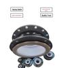 Double Sphere PTFE Lined Rubber Expansion Joint