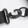 Minimalist Nylon Sling Bag with Multiple Zipper Pockets Casual Crossbody Chest Pack for Daily Travel