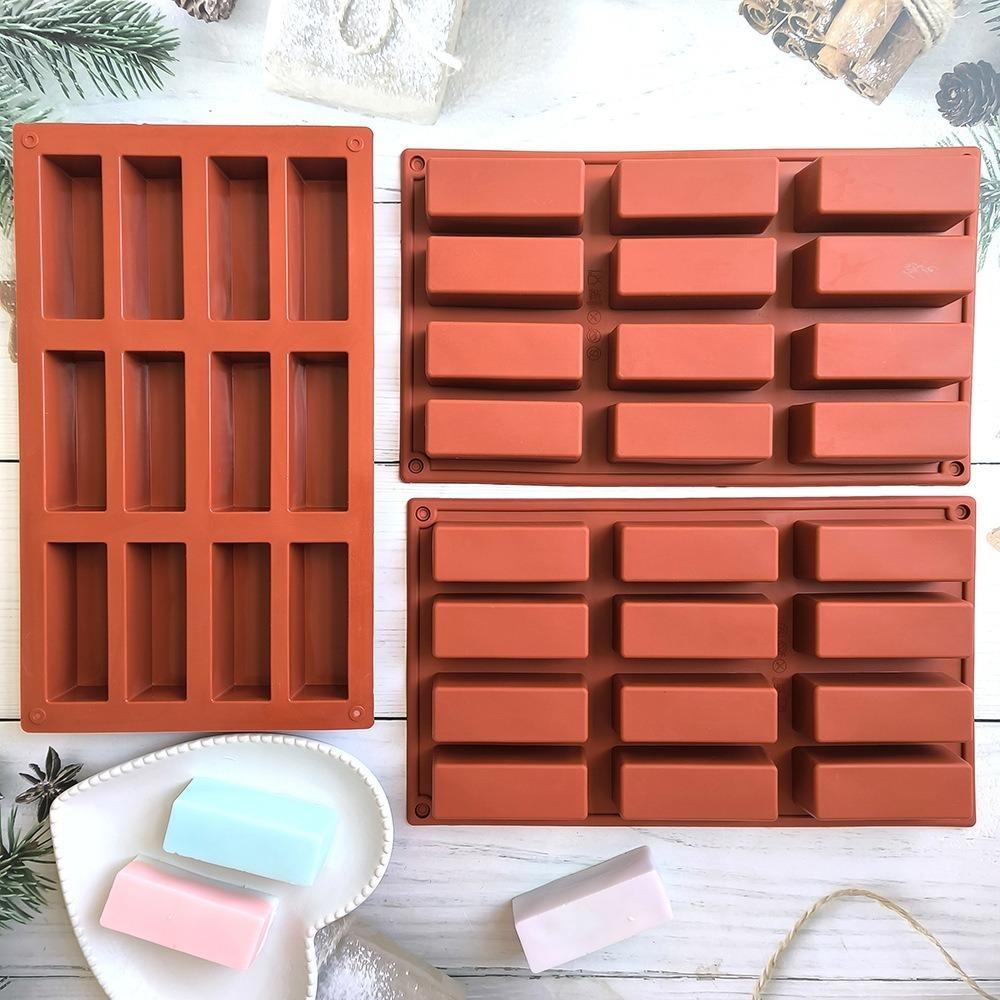 Silicone Brownie Molds Easy To Release Protein Bars Maker Reusable Baking Mould Tray for Kitchen