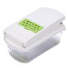 Multifunctional Food Chopper Stainless Steel Blades Integrated Vegetable Chopper and Spiralizer for Kitchen