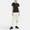 Nike T Shirts Women's Black Crew Neck Moderate Straight Fit CZ3580-010