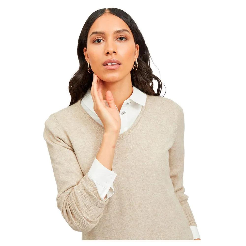 Vila V-neck Sweater Ril