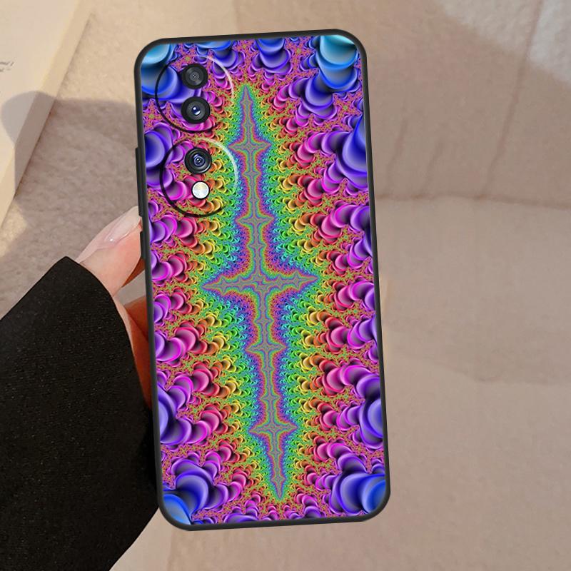 Vintage Ornament For Honor Magic 7 6 5 Lite V5 Case For Honor 400 Pro 200 50 70 90 X8a X8b X9a X9b X9c Cover