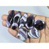 265Cts. Natural Amethyst Lace Agate Mix Cabochon Loose Gemstone 06 Pcs Lot C-799