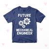 Mechanical Engineer Kids Tshirt Future Job Funny Mini Me Daddy Mummy Boys Girls Gift