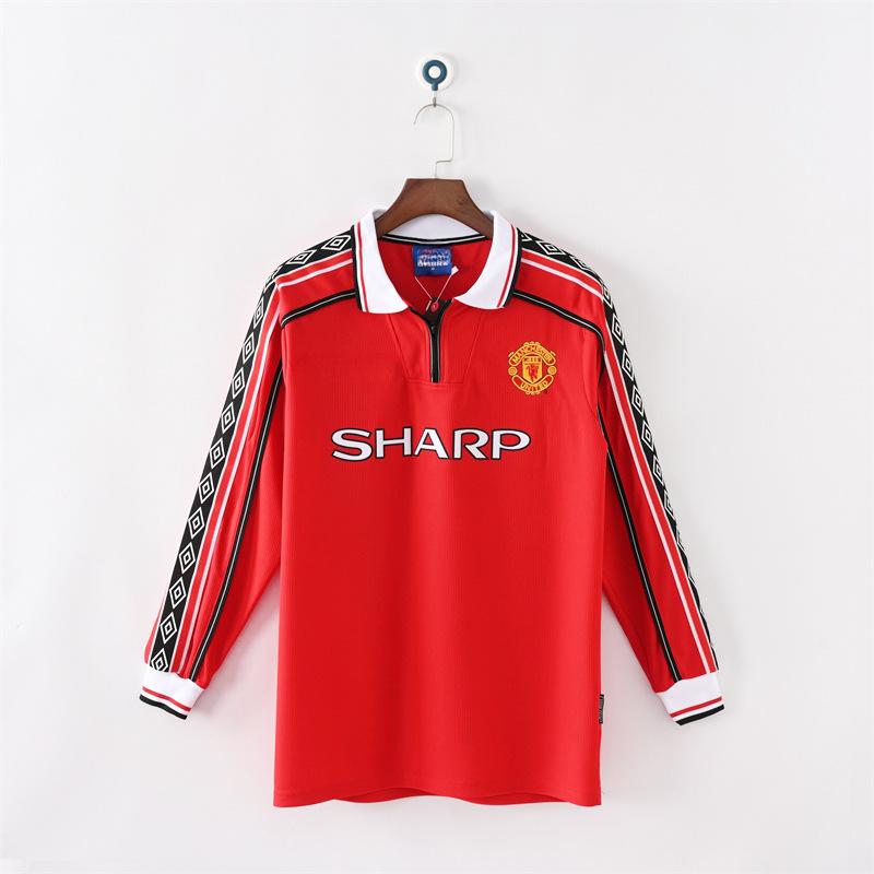 Manchester United Retro-Trikots Sporttrikots gibt es in verschiedenen Stilen, und das WM-Fußballtrikot ist ein Haarhersteller.