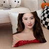 Elegant Beautiful Star LLiu Yifeixixis Cushion Cover Throw Pillow Cover Hidden Button Durable Polyester Chair Cushion