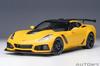 AUTOart 1/18 Scale Chevrolet Corvette (C7) ZR1 Yellow Finished Product