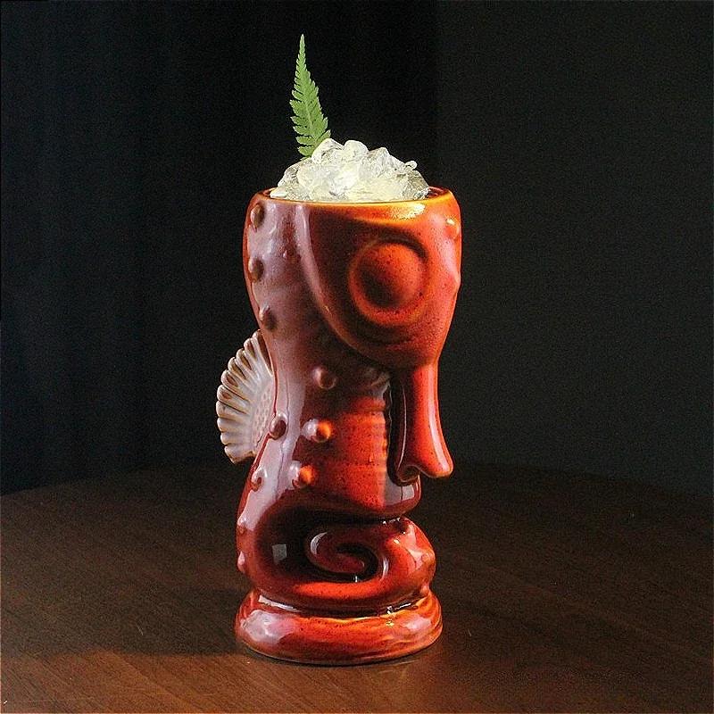 Creative Hawaiian Cocktail Cup Home Decoration Accessories Halloween Personalized Wine Cup Ceramic Beverage Mug Christmas Gift