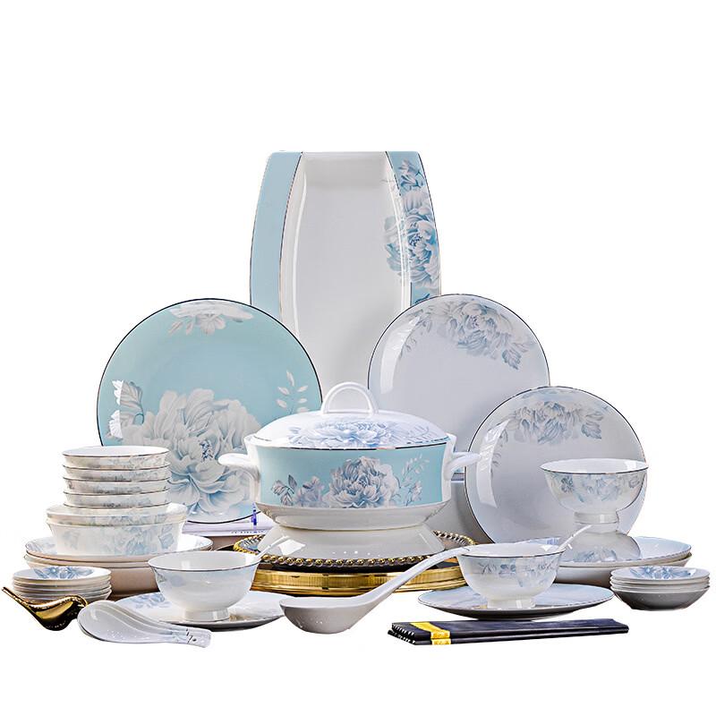 Moonlight Princess 18-Piece Bone China Dinnerware Set