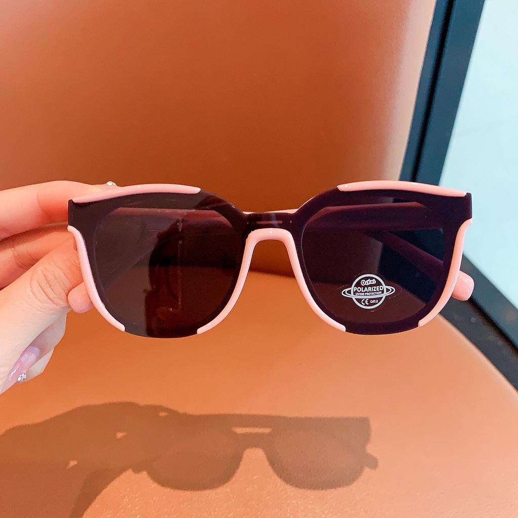 New Kids Polarized Sunglasses for Boys Girls Soft Silicone Frame Protection 6 Colors Fashion Sun Shades Outdoor Children