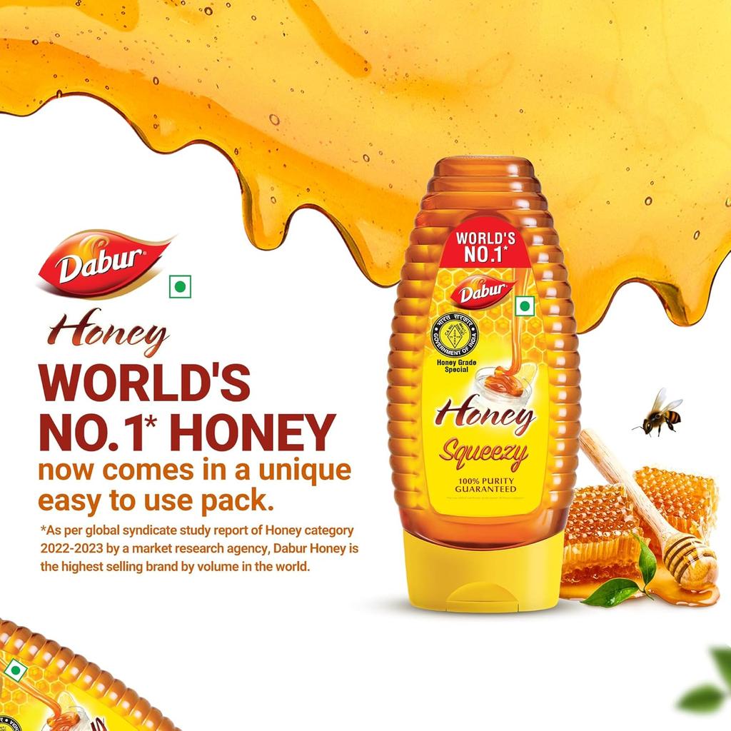 Dabur Honey Squeezy 225g Buy 1 Get 1 Free