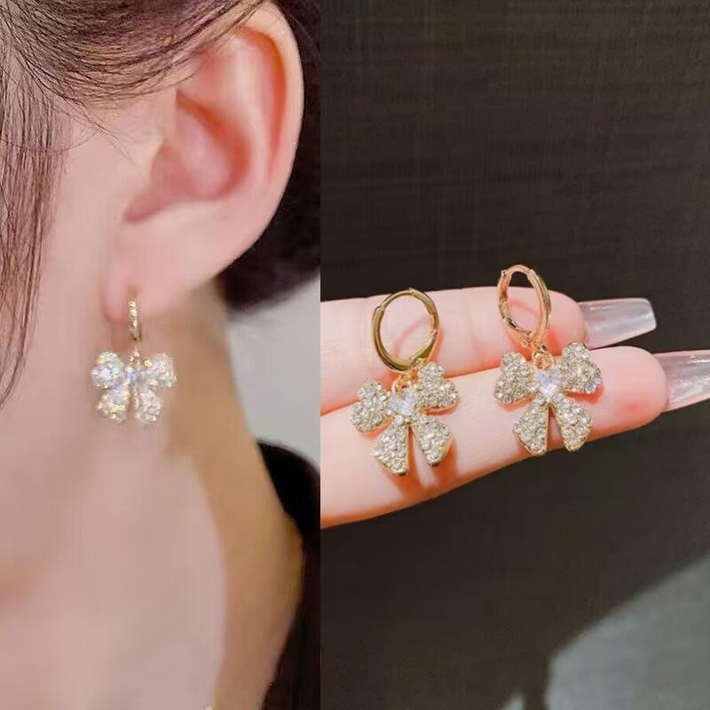 925 Silver Needle Geometric Pearl Earrings For Women Fashion Earrings Flowing Tassel Earrings Elegant Jewelry