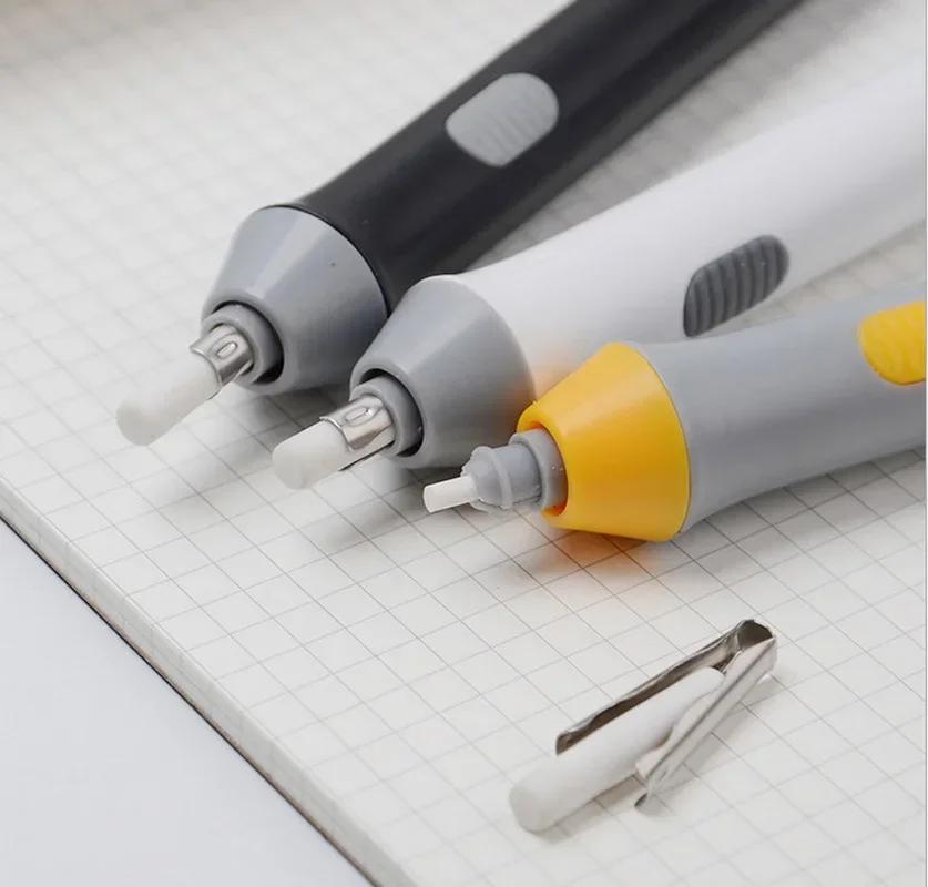 New Students Use An Electric Eraser To Save Effort and Clean Automatically Rotate The Sketch Drawing Tool To Learn Stationery